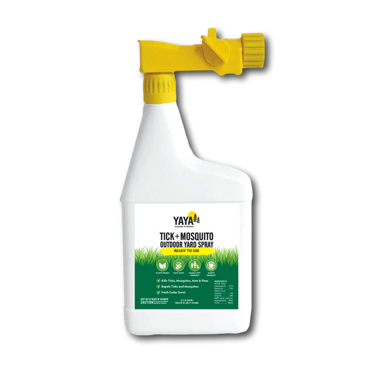 YAYA Organics - YAYA Tick + Mosquito Outdoor Yard Spray - Ready to Use