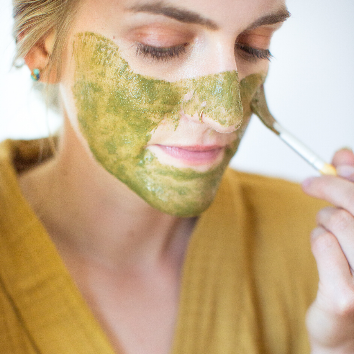 Matcha Lavender Botanical Face Mask / 1 oz 🌿