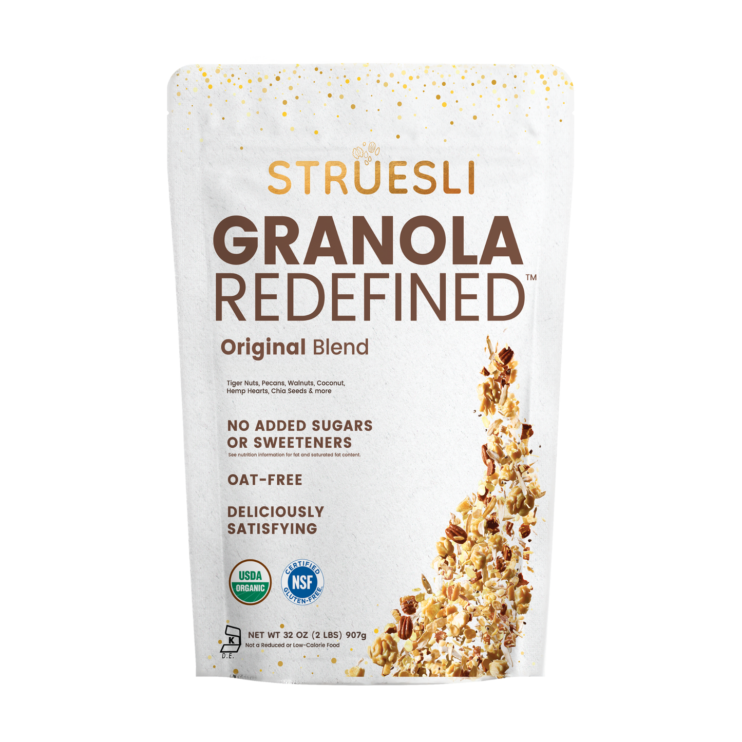 Struesli Granola Redefined - Struesli Organic Granola | Original | 2lb
