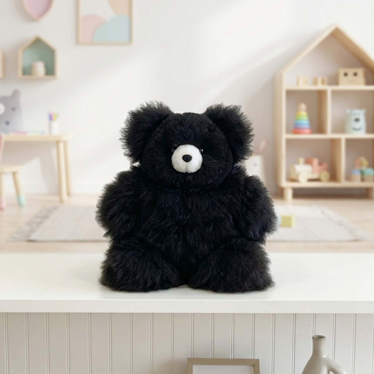 Shupaca Alpaca - 10" Small Alpaca Stuffed Animal - Bear: Caramel