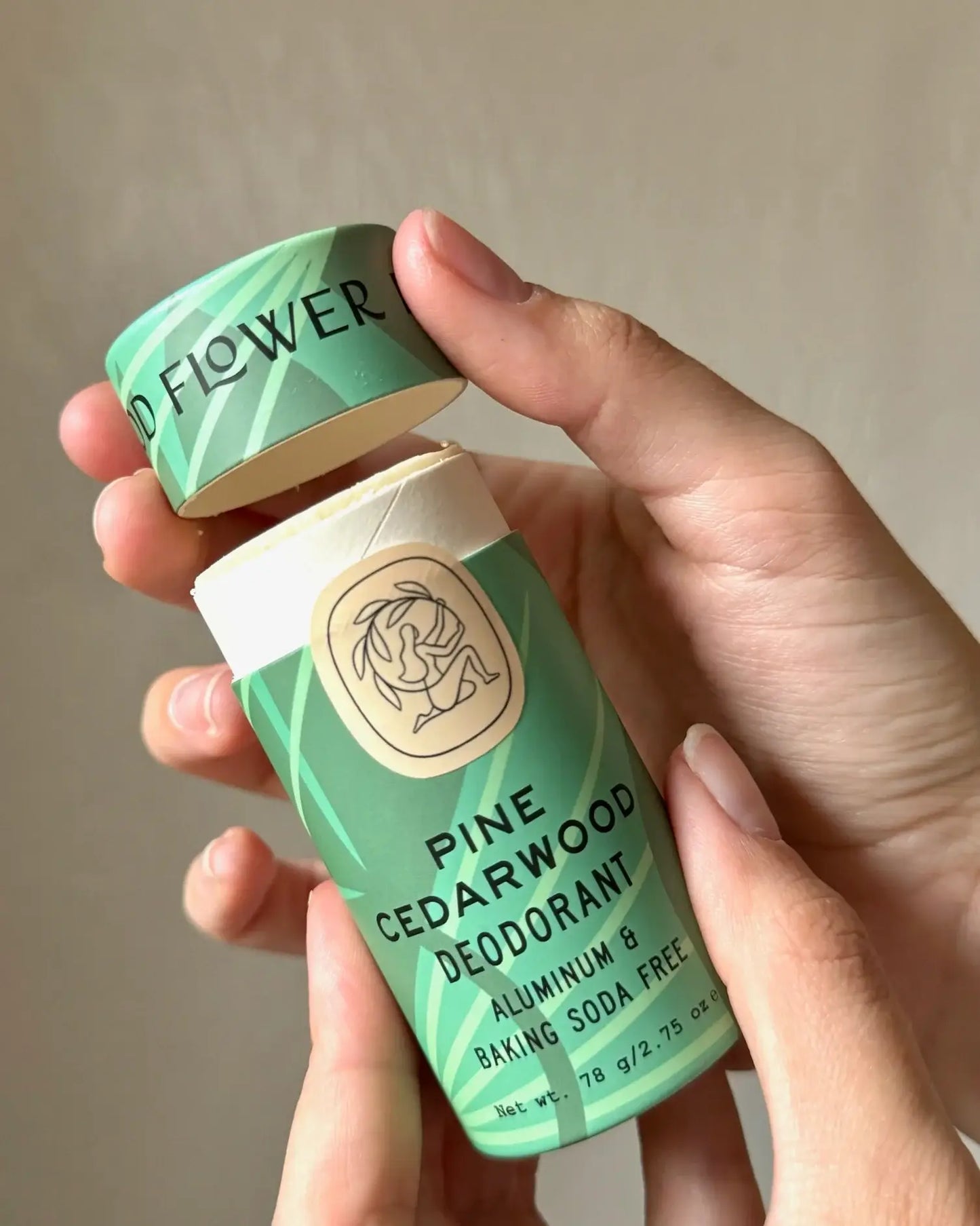 Pine Cedarwood Deodorant / 2.75 oz Biodegradable Stick 🌲