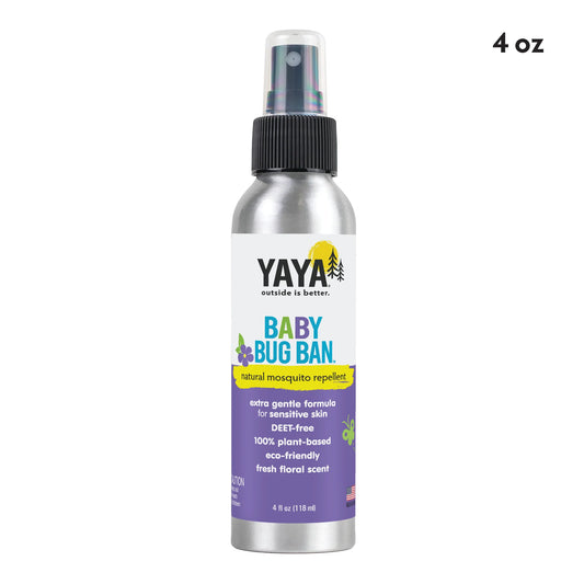YAYA BABY BUG BAN Natural Bug Repellent (4 oz)