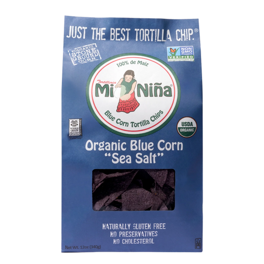 Tortilla Chips, Blue Corn - Organic (12 oz)