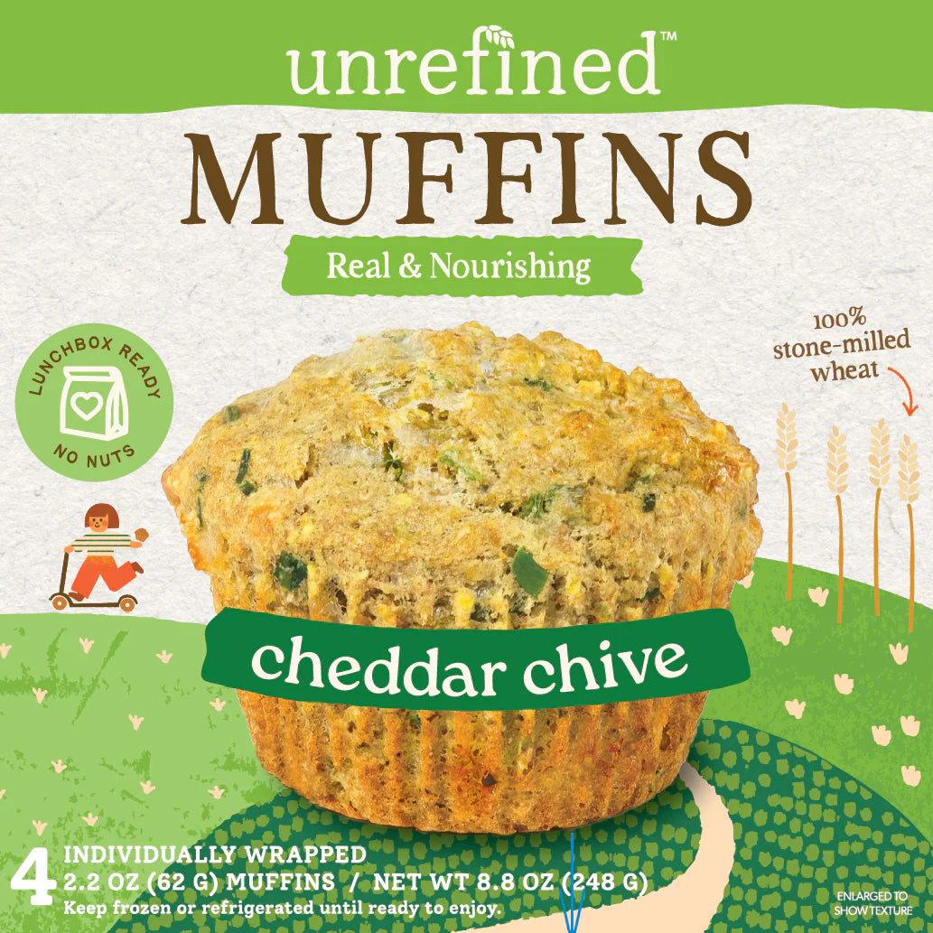 Muffins, Cheddar Chive (4 pack)