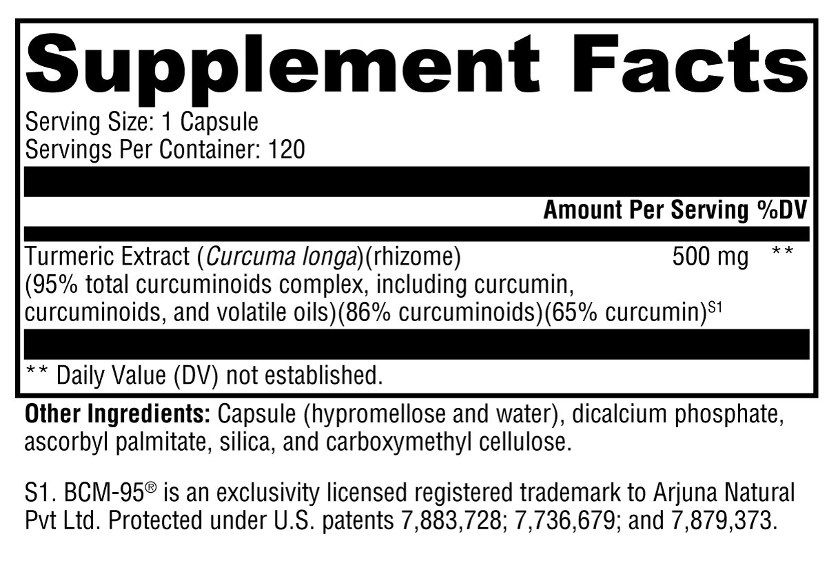 CurcuPlex-95 (120 veg caps)