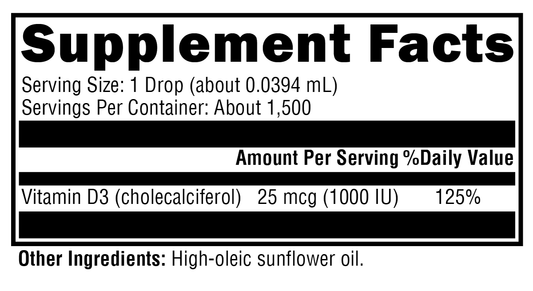 D3 Liquid (2.03 oz)