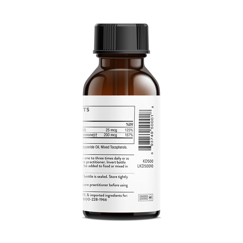 Vitamin D + K2 (1 oz) - Thorne