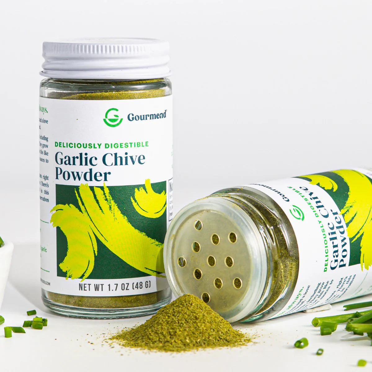 Garlic Chive Powder - Low FODMAP, Organic (,7 oz)