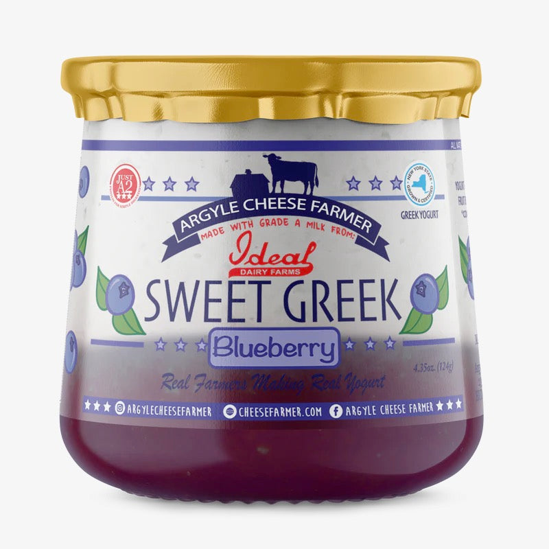 Yogurt - Blueberry Sweet Greek (4.35 oz)