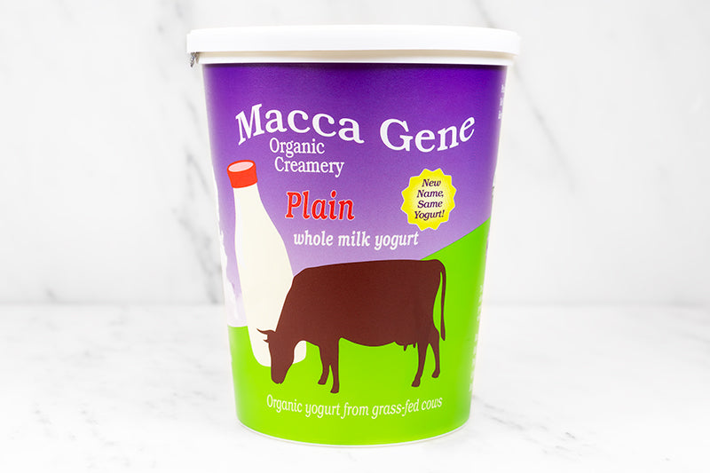 Yogurt - Whole, Plain, Organic (32 oz)