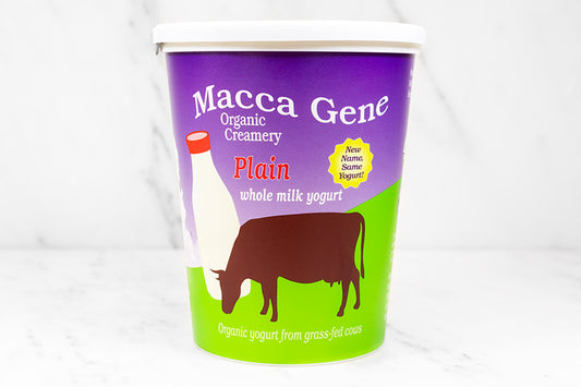 Yogurt - Whole, Plain, Organic (32 oz)