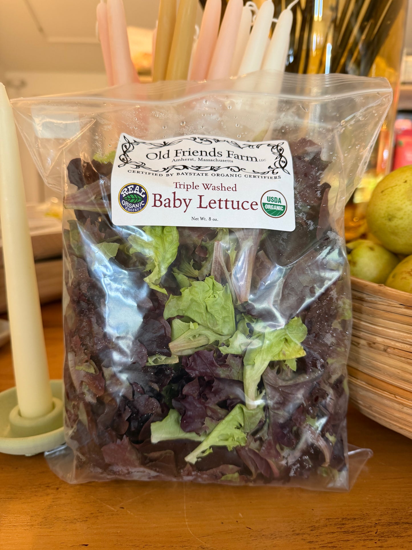 Lettuce Mix, Baby Organic ($12/ea) - Old Friends Farm