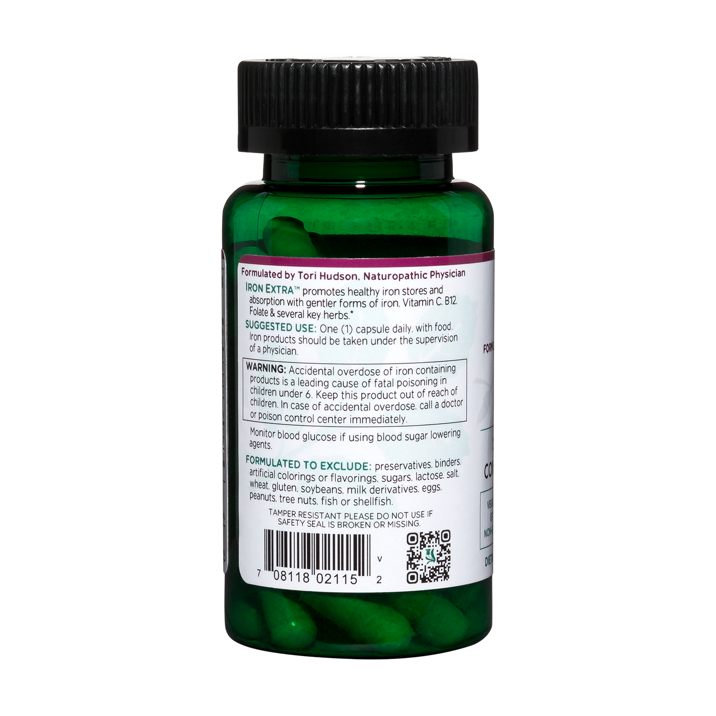 Iron Extra (60 veg caps) - Vitanica