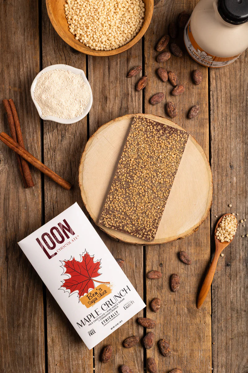 Chocolate Bar - Milk, Maple Crunch (2.1 oz)