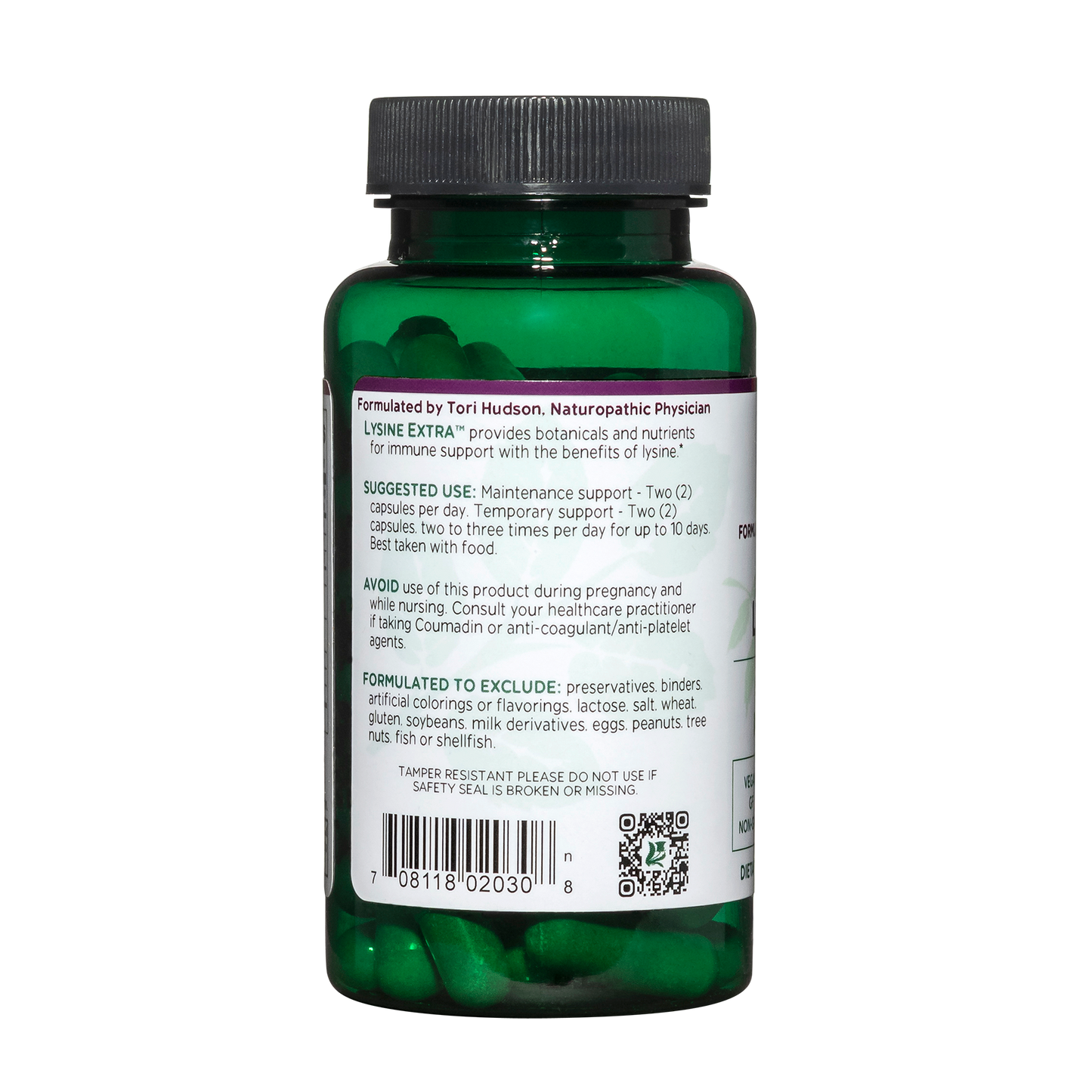 Lysine Extra (60 veg caps) - Vitanica