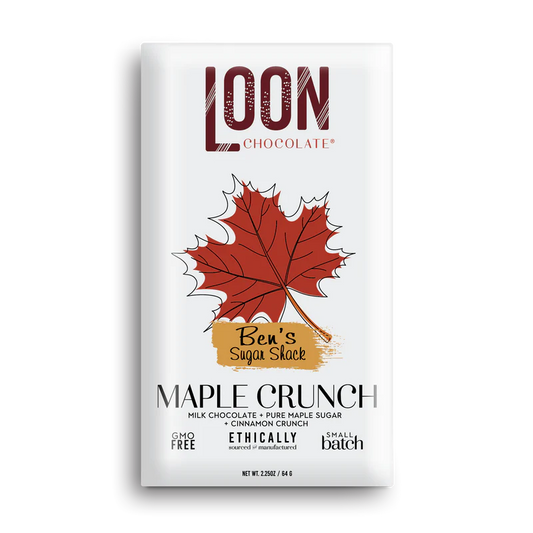Chocolate Bar - Milk, Maple Crunch (2.1 oz)