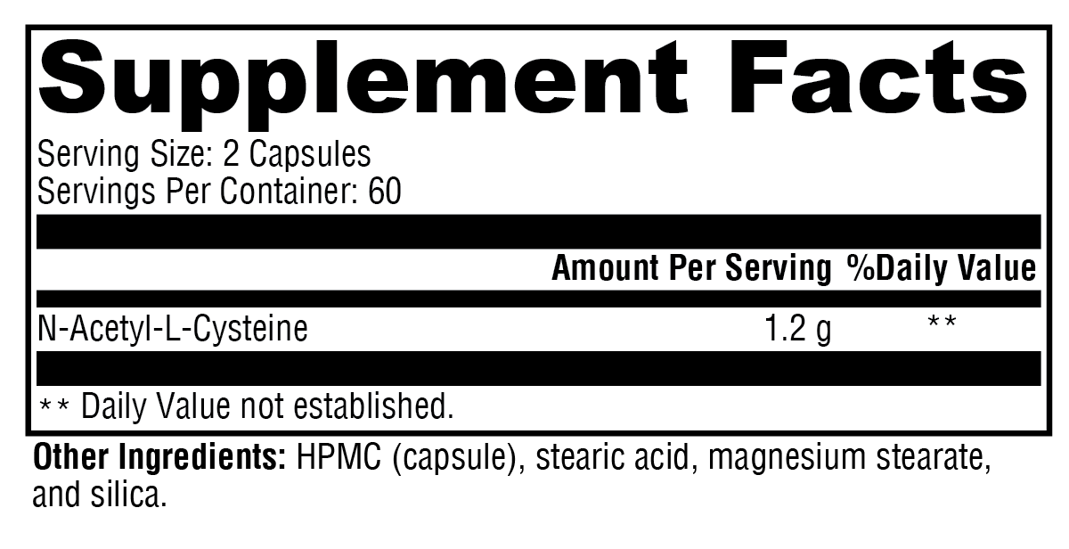 NAC (120 veg caps)