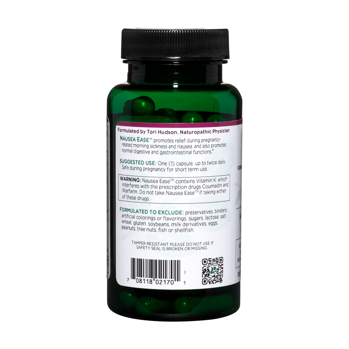 Nausea Ease (60 veg caps)
