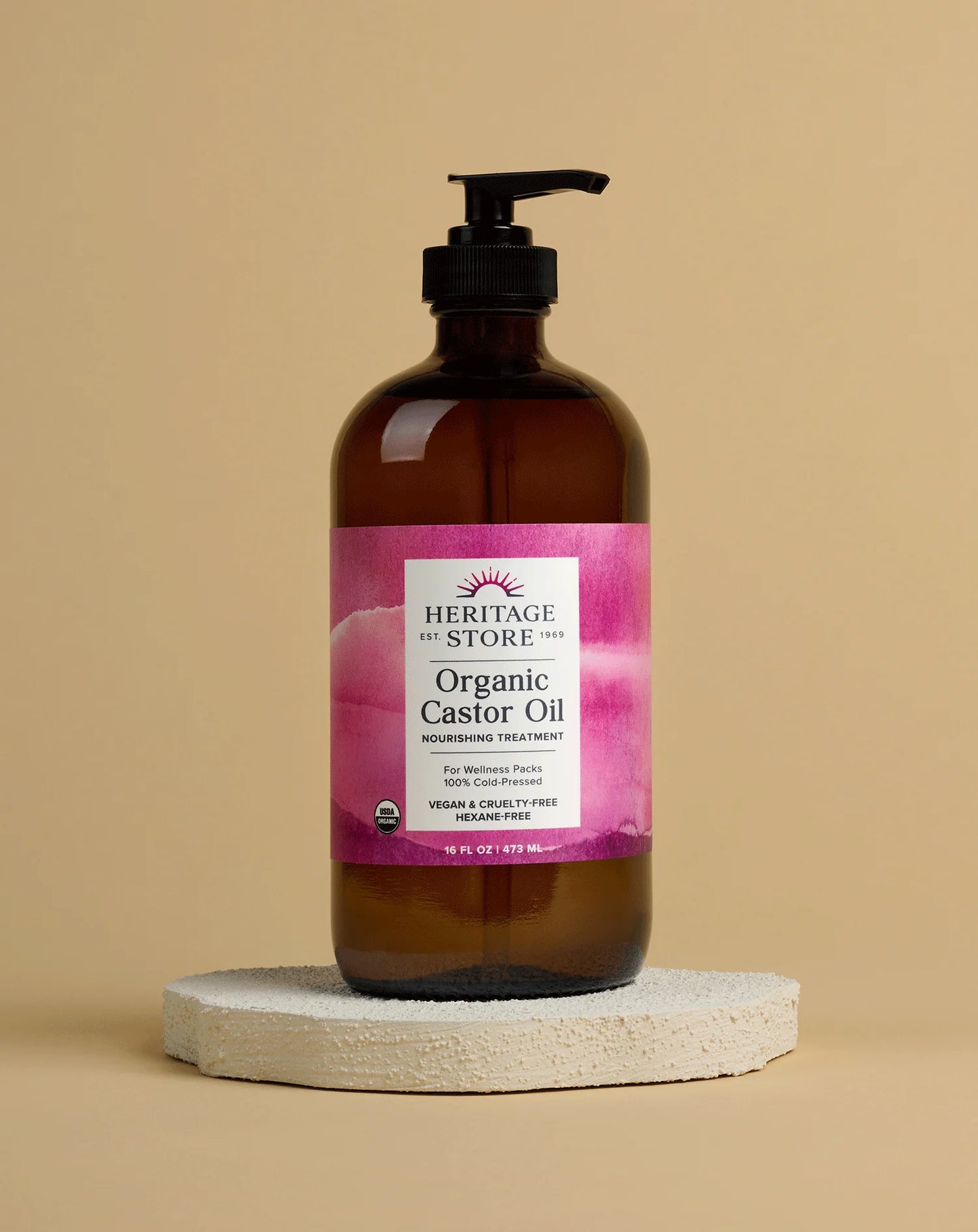 Castor Oil - Organic (16 fl oz)