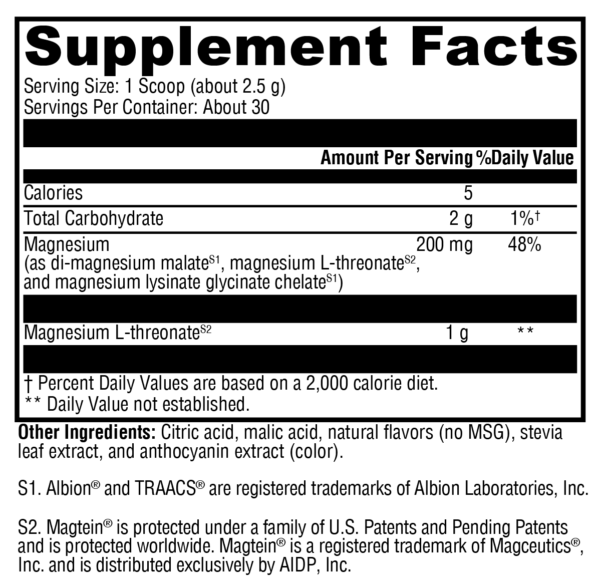 OptiMag Neuro - Mixed Berry (30 servings)