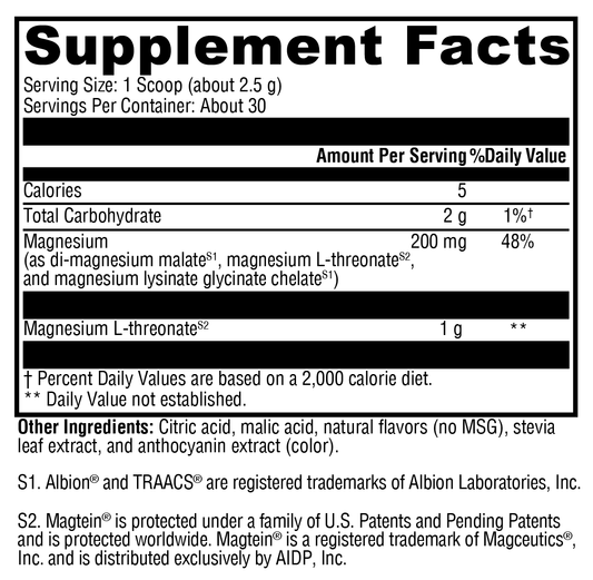 OptiMag Neuro - Mixed Berry (30 servings)