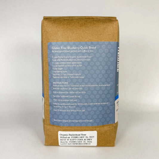 Maine Grains Organic Buckwheat Flour (2.4 lbs)