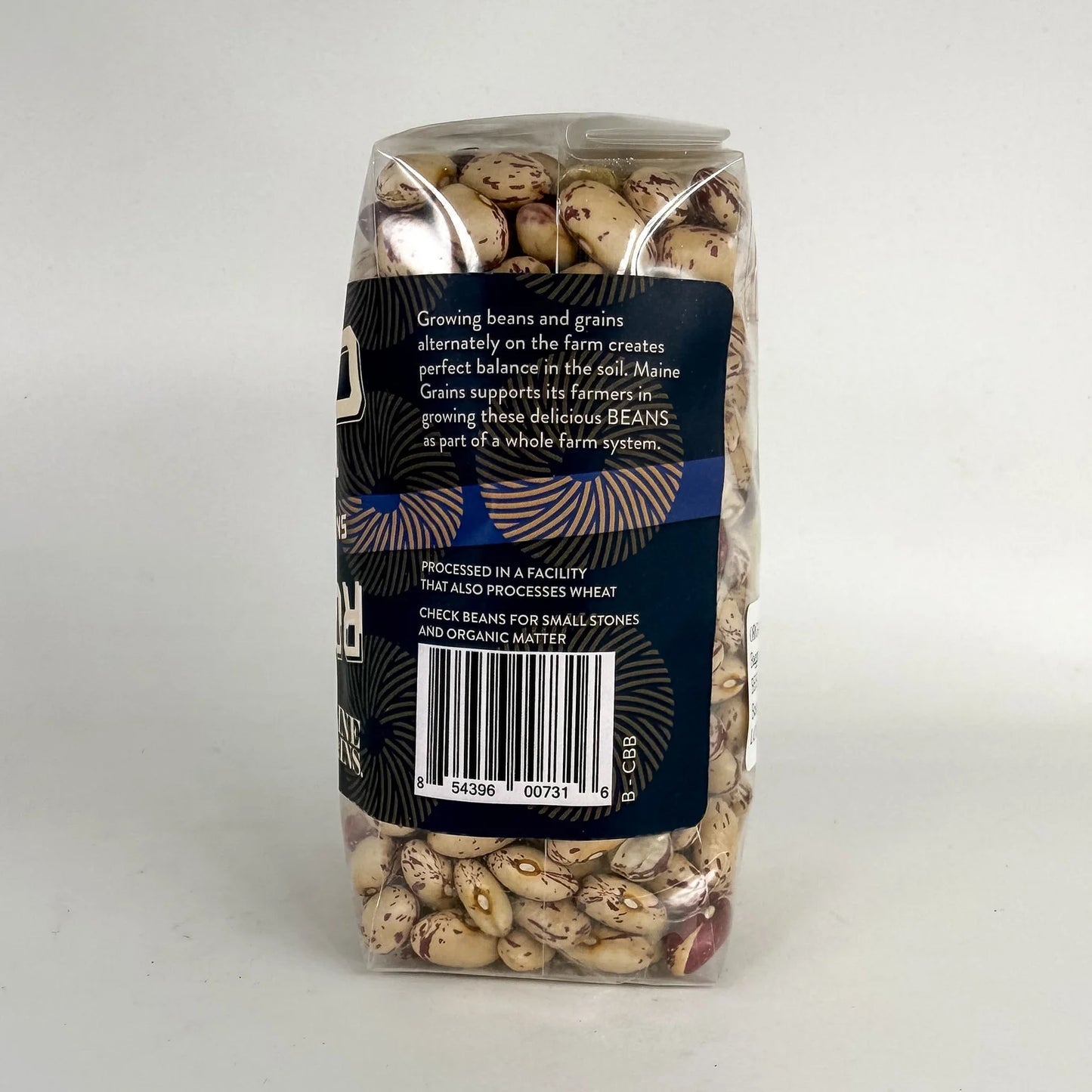Maine Grains Organic Cranberry Beans (1 lb)