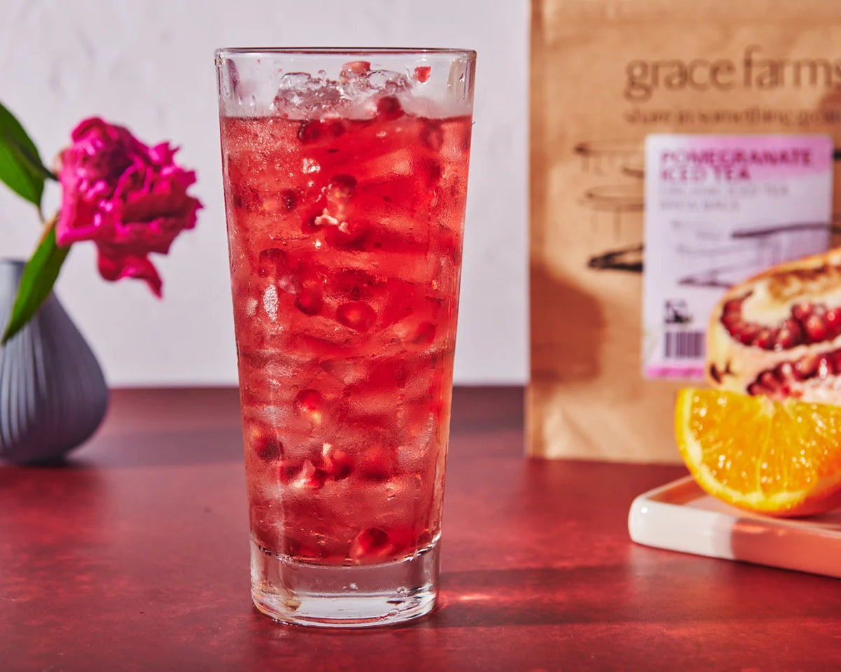 Pomegranate Iced Tea - Organic