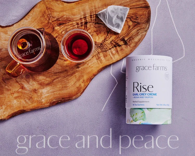Rise Wellness Tea, Earl Grey Crème - Organic