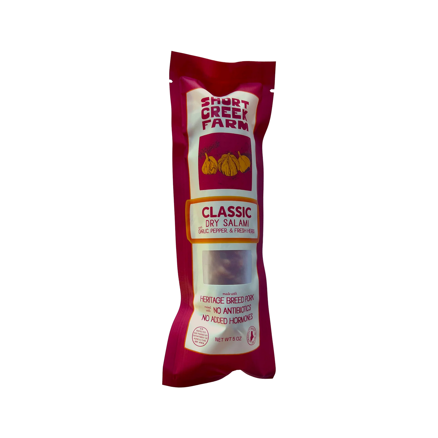 Salami, Classic - Heritage Breed Pork (5 oz)