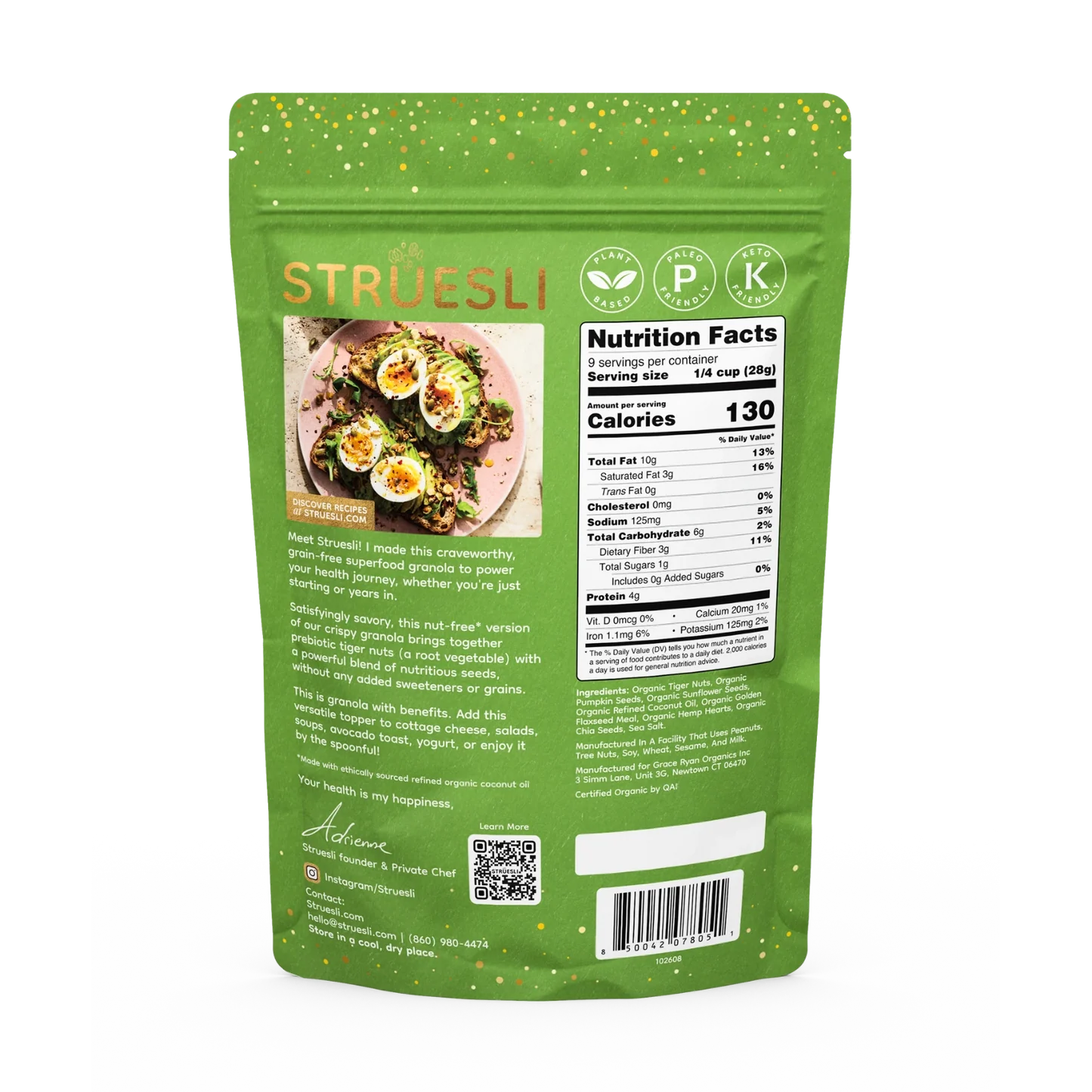 Granola Redefined - Savory & Seed (9 oz)