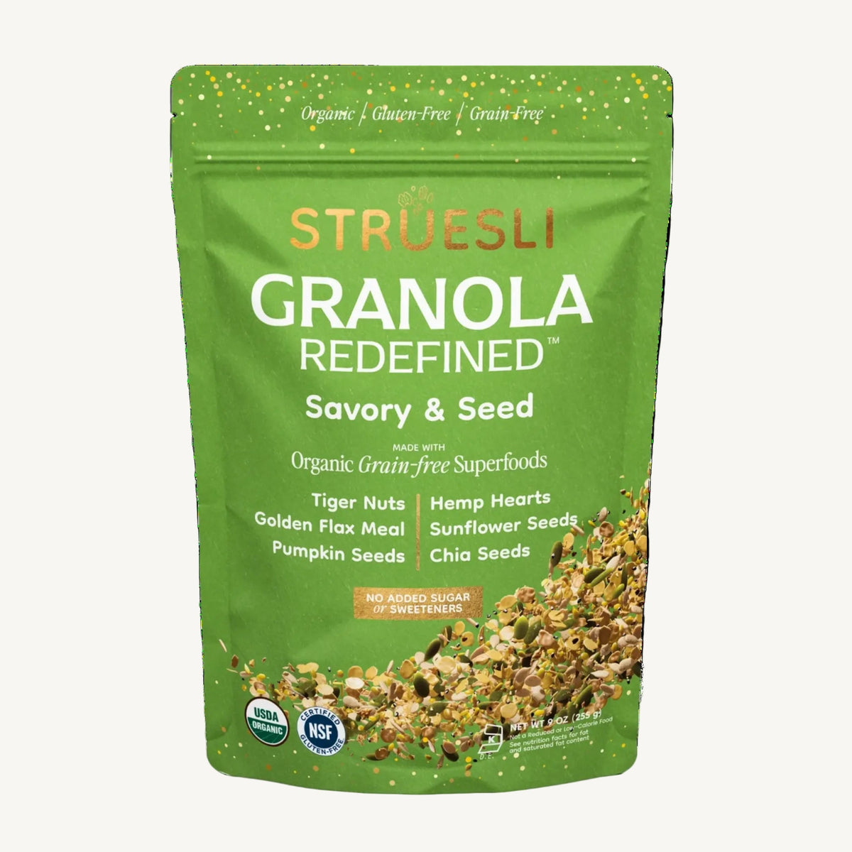 Granola Redefined, Savory & Seed