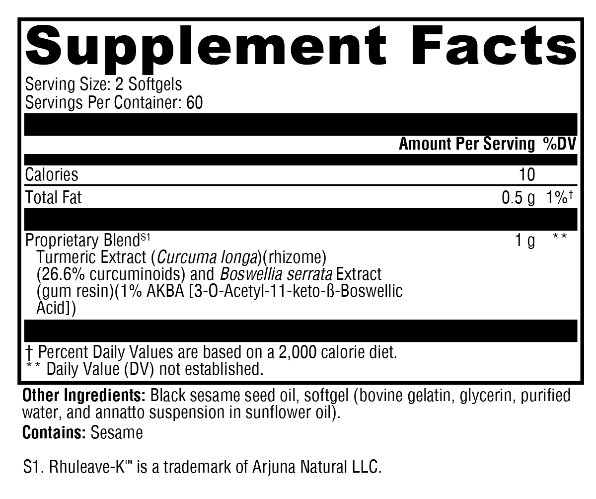 SynovX Relief (120 softgels)