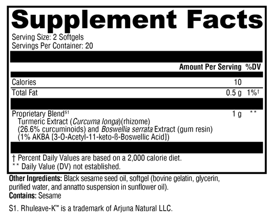 SynovX Relief (40 softgels)