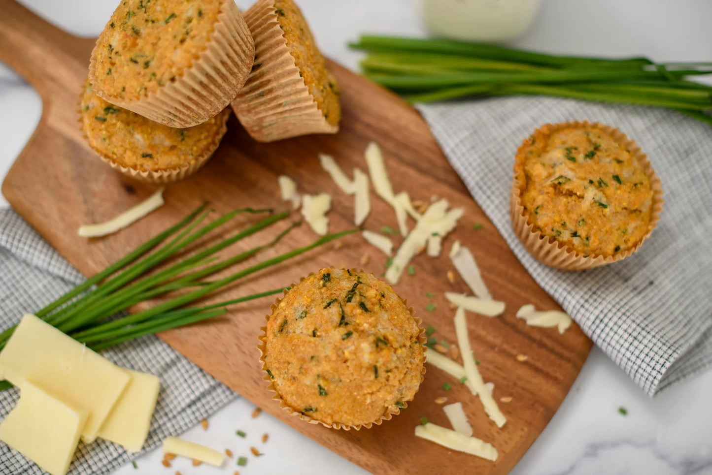 Muffins, Cheddar Chive (4 pack)