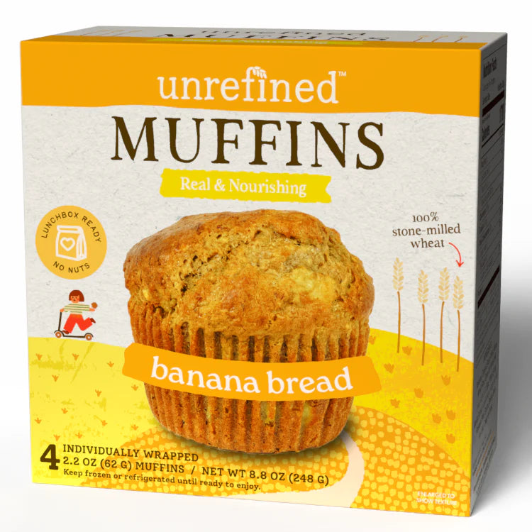Muffins, Banana Bread (4 pack)