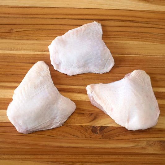 Chicken, Thighs - Bone-in, Organic ($18/lb)