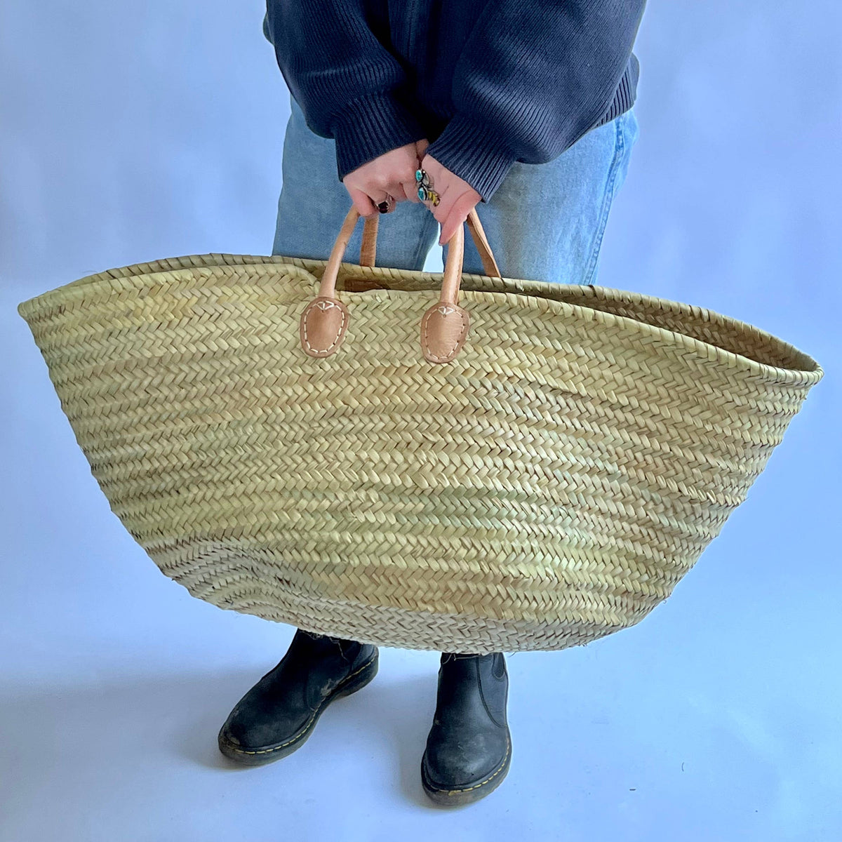 Medina - Large Round Laundry Basket