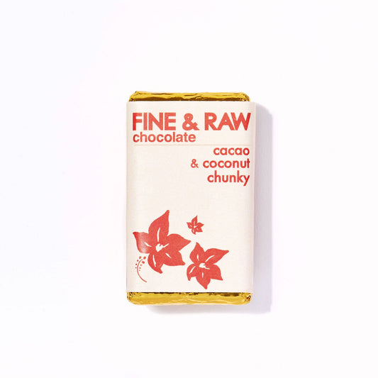 Cacao and Coconut Chunky Chocolate Bar