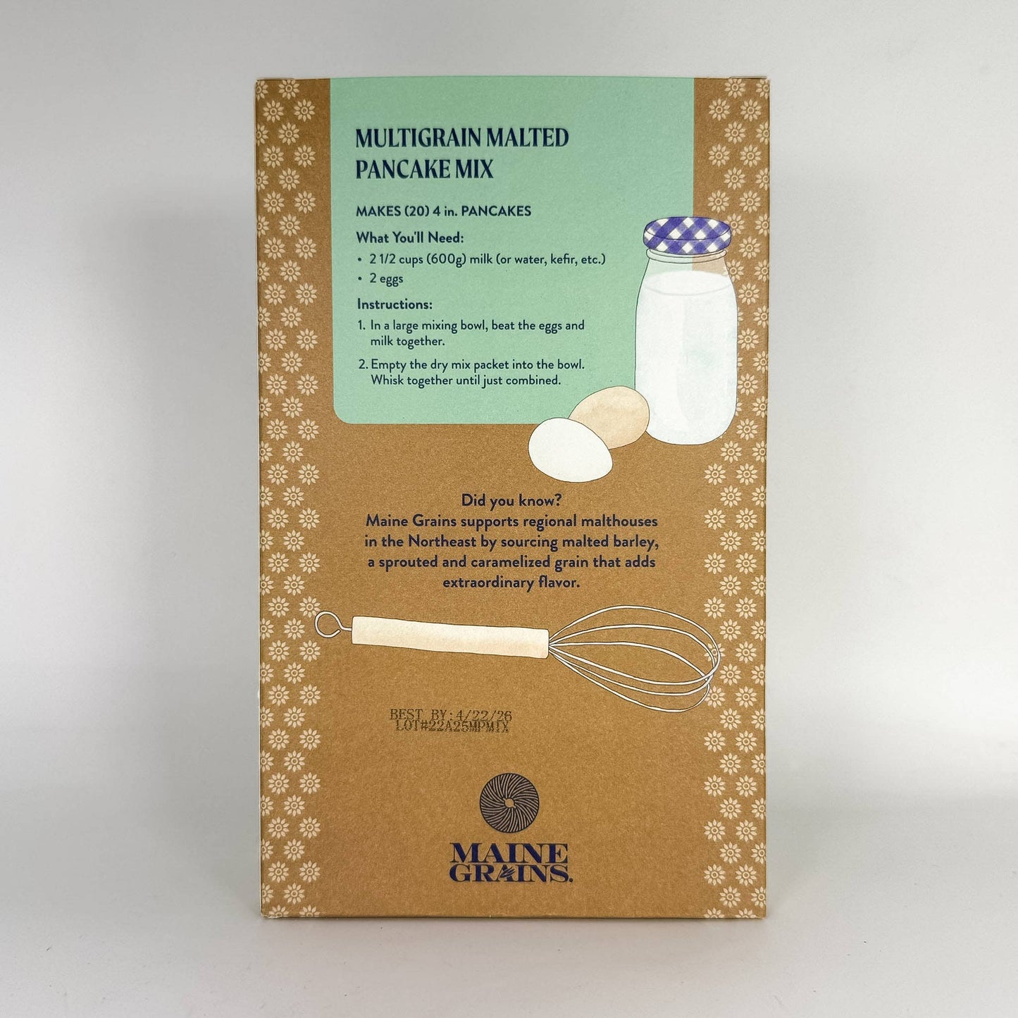 Maine Grains Multigrain Malted Pancake Mix (440 g)