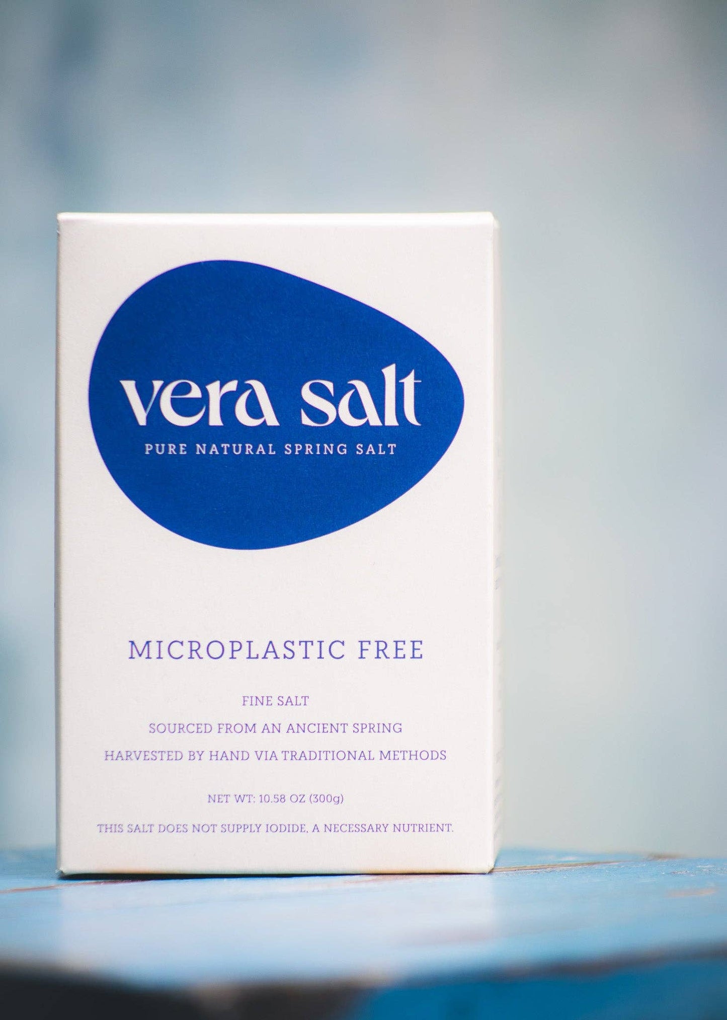 Vera Salt - Fine Spring Salt (300g) - Microplastic Free