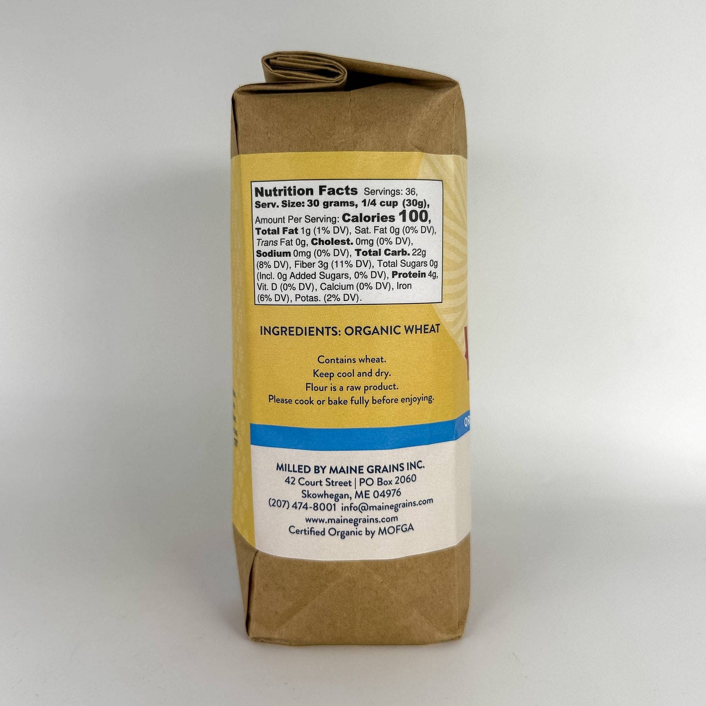 Maine Grains Organic Sifted All-Purpose Wheat Flour (2.4 lbs)