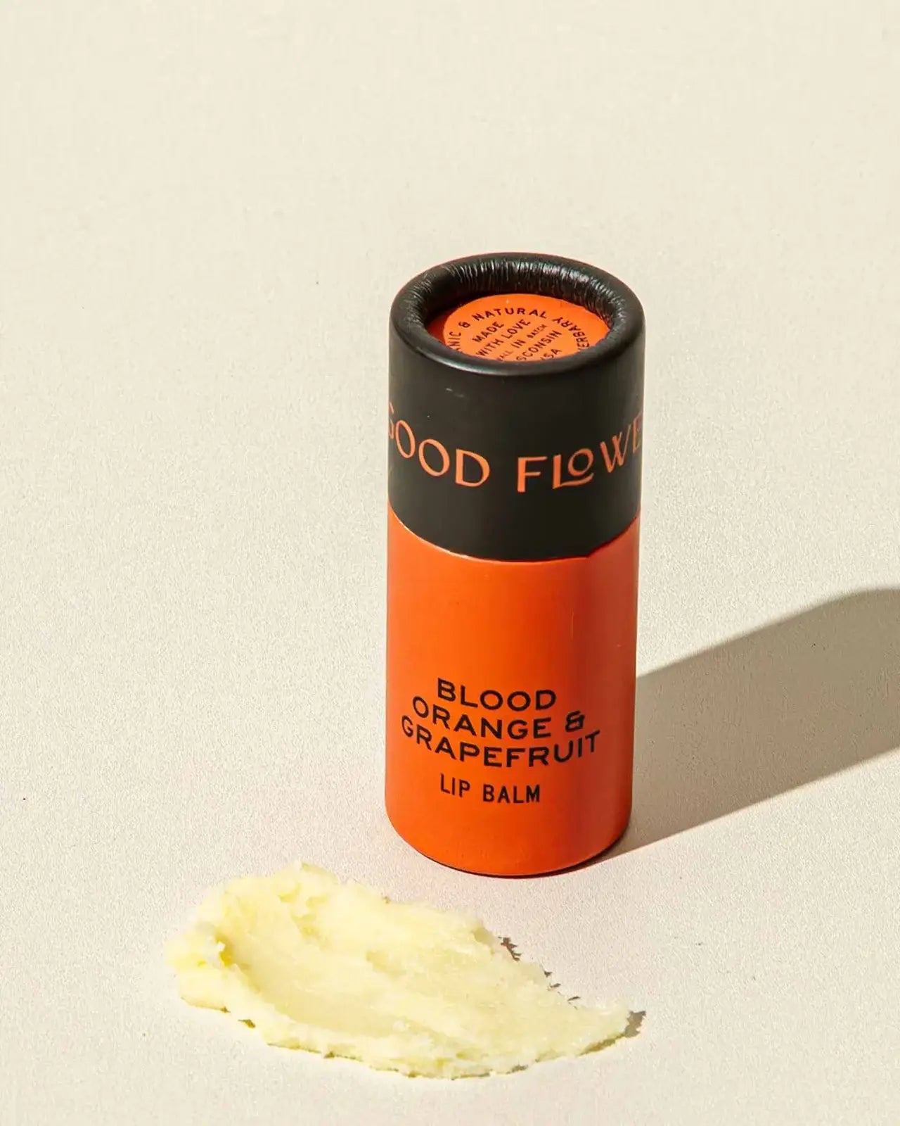 Good Flower Farm - Blood Orange & Grapefruit Lip Balm/0.3 oz Biodegradable Tube