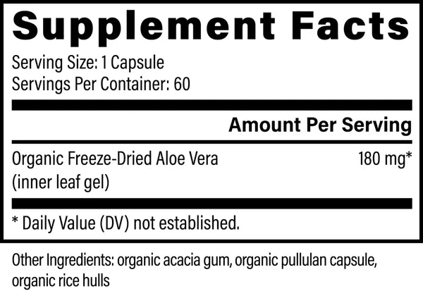 Global Healing Aloe Vera (60 caps)