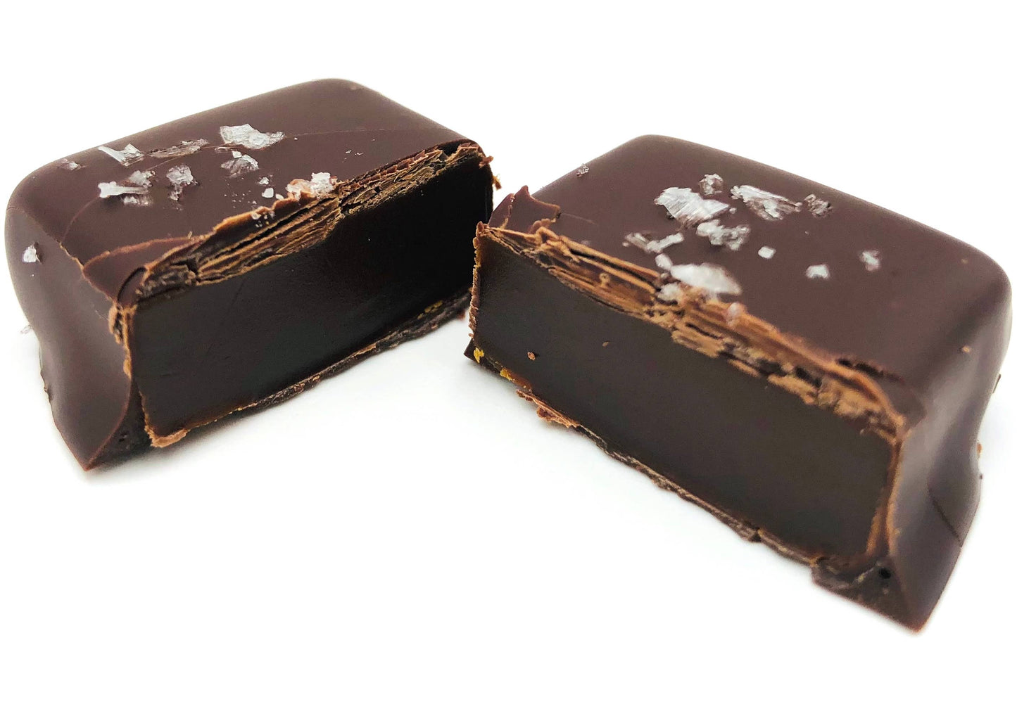 Caramels - Dark Chocolate covered, salted (9 Piece)