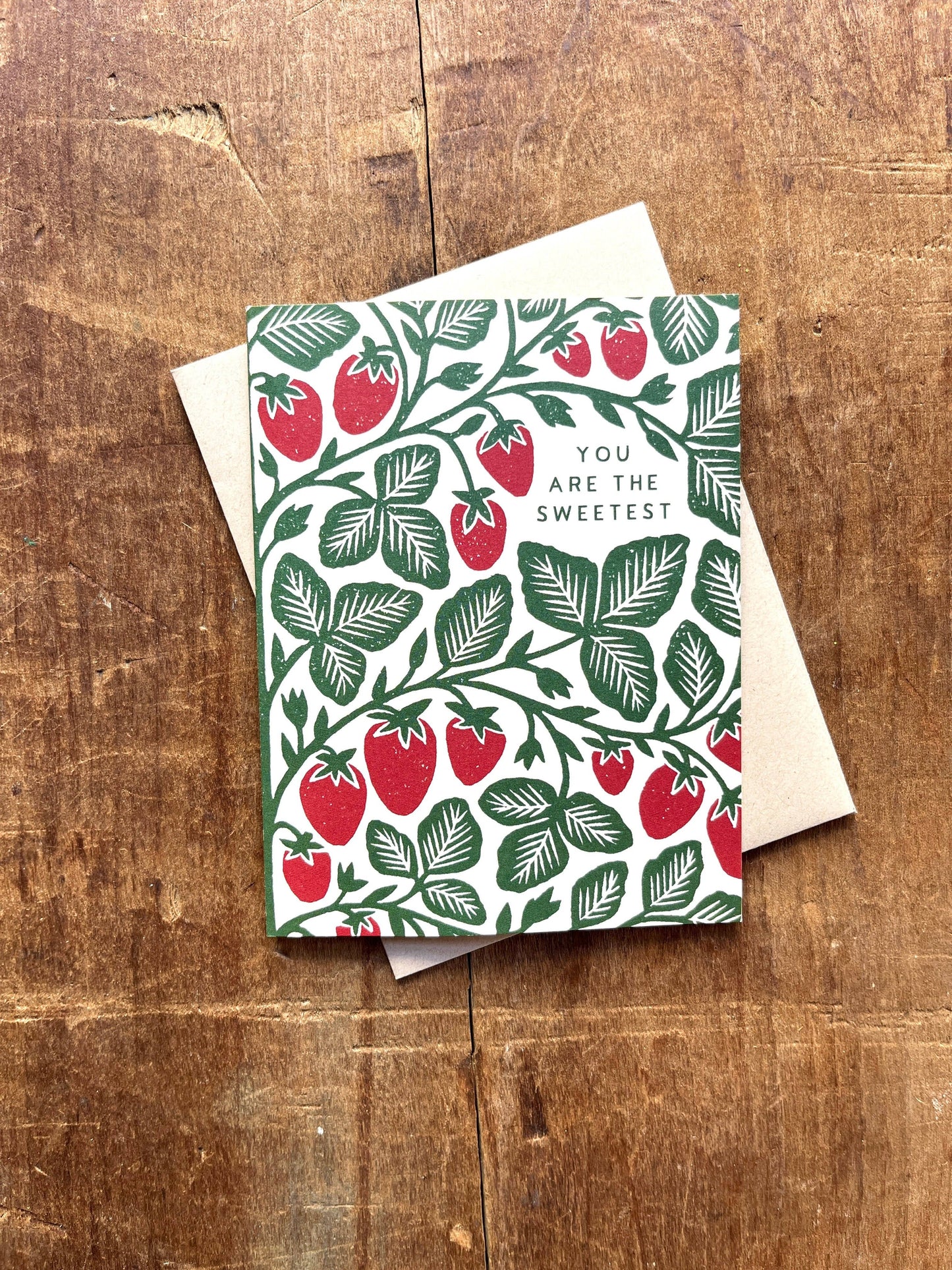 Greeting Card "You Are The Sweetest,"