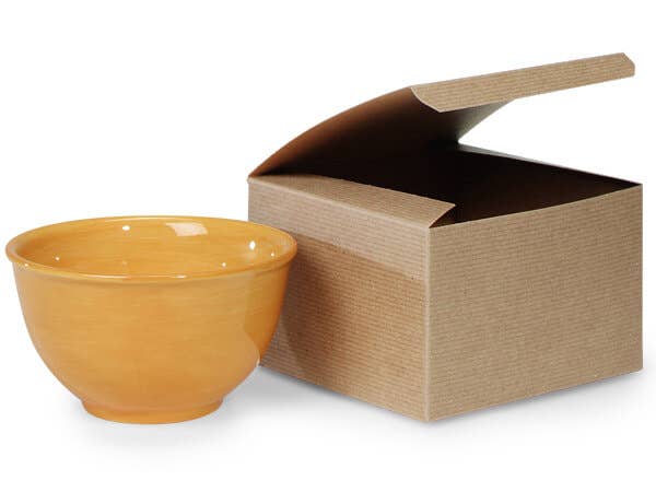 Nashville Wraps - Recycled Brown Kraft Gift Boxes: 50 Pack / 9x9x5"