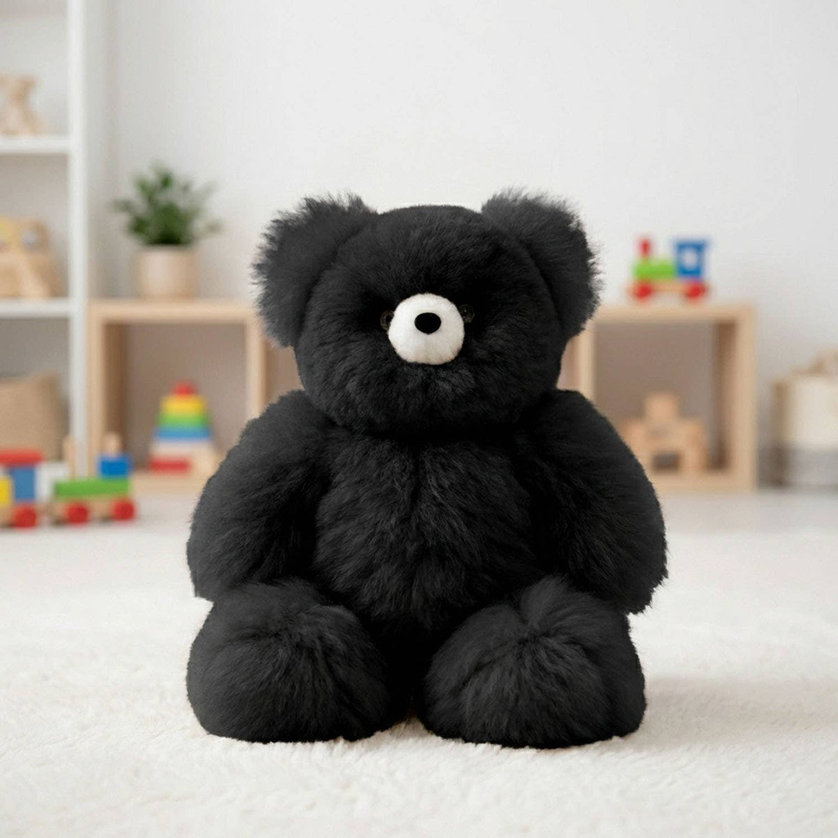 Shupaca Alpaca - 15" Alpaca Stuffed Animal - Bear: Caramel