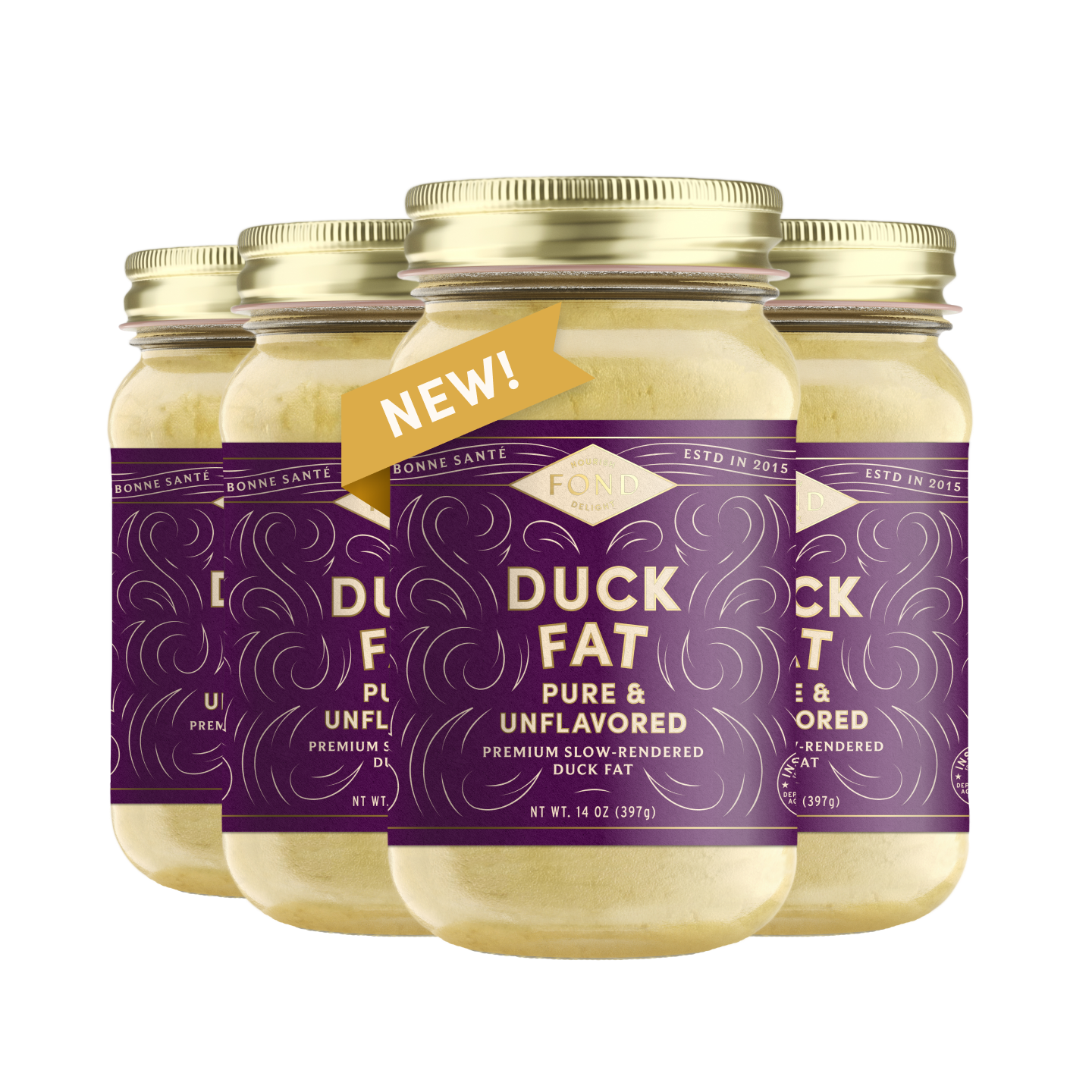 Fond Regenerative - Pure & Unflavored Duck Fat