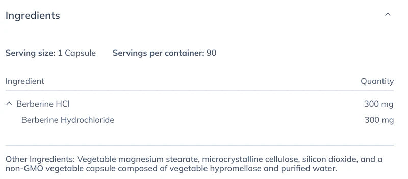 Berberine SAP (90 caps)